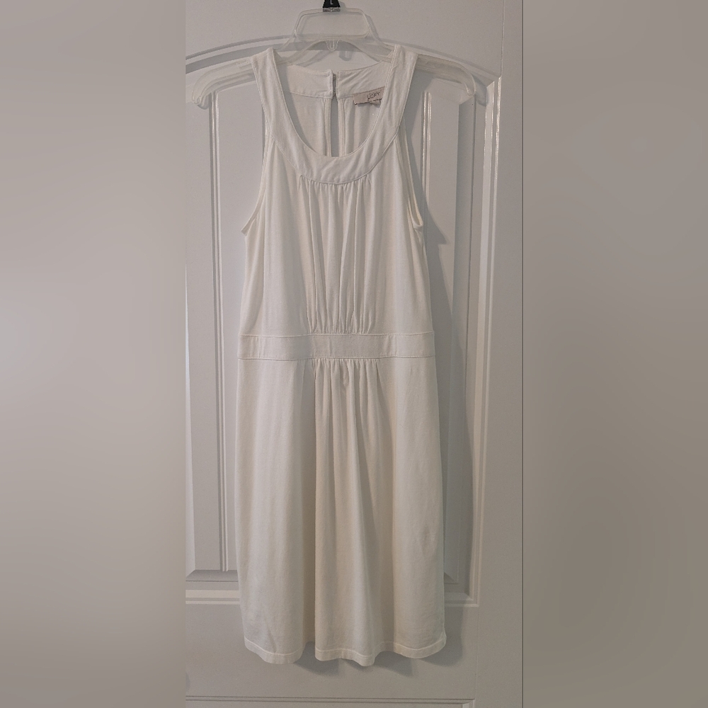 XS NWT LOFT white sundress